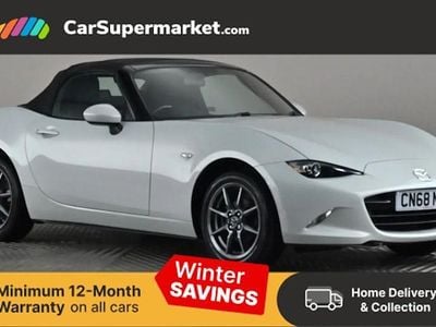 Silver Used 2018 Mazda MX5 Cabriolet | £12,397 (Fair price)