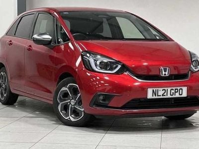 Red Used 2021 Honda Jazz Hybrid Hatchback | £17,500 (Fair price)