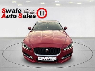 Used Jaguar XE R-Sport 180 HP (132 kW) 2017 Red Sedan