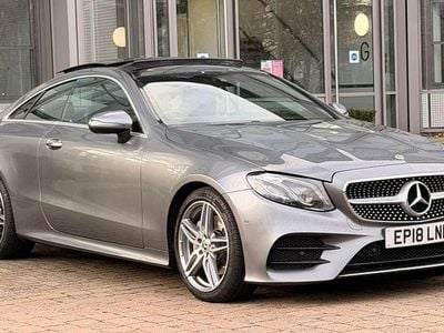 Grey Used 2018 Mercedes E220 AMG Line Premium Plus Coupe | £16,650 (Fair price)