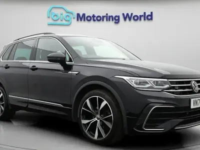 Used VW Tiguan R-line 150 HP (110 kW) 2022 Black SUV