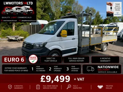 Used VW Crafter Startline 140 HP (102 kW) 2022 White Van