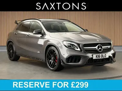 Used Mercedes GLA45 AMG AMG 360 HP (264 kW) 2019 Mountain grey SUV