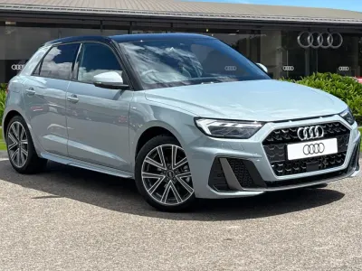 New Audi A1 Sportback S-Line 2026 Grey Hatchback
