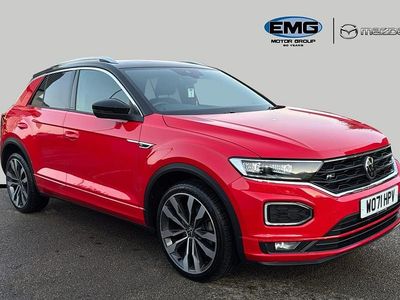 Red Used 2022 VW T-Roc R-line SUV | £21,577 (Good price)