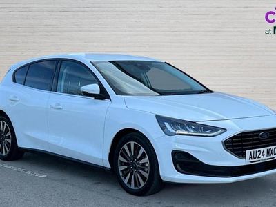 Used Ford Focus Titanium X 125 HP (91 kW) 2024 Frozen white (premium colour) Hatchback