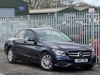 Used Mercedes C200 SE 136 HP (100 kW) 2016 Blue Sedan