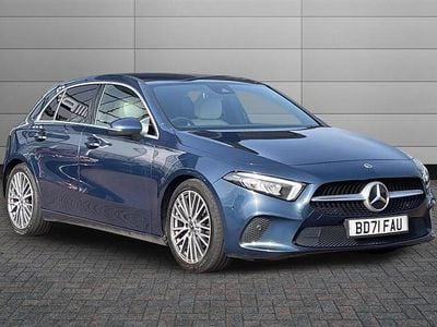 Used Mercedes A180 Executive 136 HP (100 kW) 2021 Denim blue Hatchback