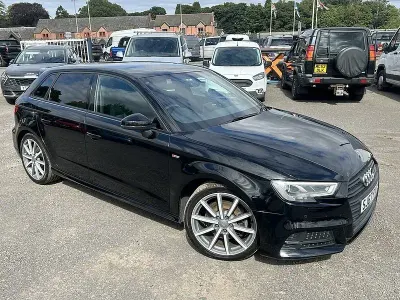 Used Audi A3 Black Edition 2017 Black Hatchback