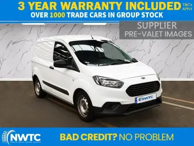 Used Ford Transit Courier 100 HP (73 kW) 2022 White Van