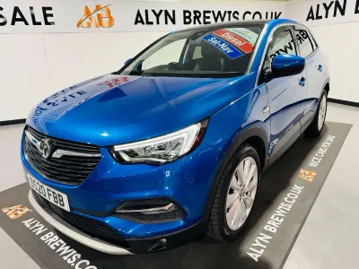 Used Vauxhall Grandland X Elite 130 HP (95 kW) 2020 Blue SUV