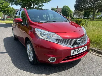 Used Nissan Note Acenta Premium 98 HP (72 kW) 2014 Red Hatchback