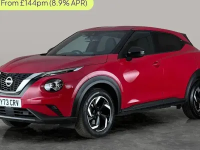 Used Nissan Juke N-Connecta 114 HP (83 kW) 2023 Red SUV