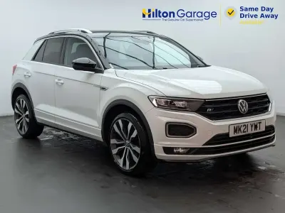 Used VW T-Roc R-line 150 HP (110 kW) 2021 White SUV