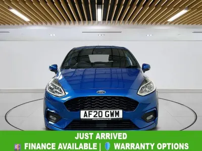 Second-hand Ford Fiesta ST-Line 95 CP (69 kW) 2020 Albastru Hatchback