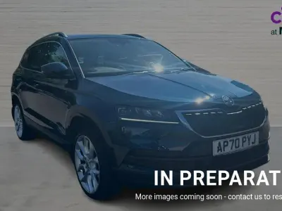Używany Skoda Karoq SE L 150 KM (110 kW) 2020 Niebieski SUV