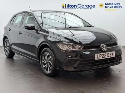 Used VW Polo Life 95 HP (69 kW) 2022 Black Hatchback
