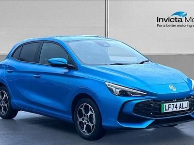 Used MG MG3 Trophy 191 HP (140 kW) 2025 Blue Hatchback