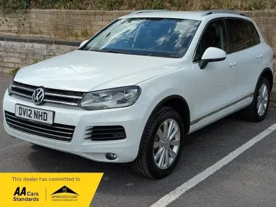 Used VW Touareg SE 245 HP (180 kW) 2012 White SUV