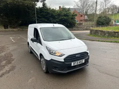 Used Ford Transit 100 HP (73 kW) 2021 White Van