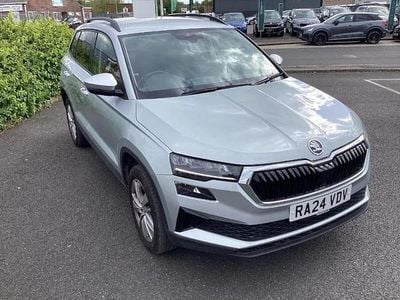 Używany Skoda Karoq SE Drive 147 KM (108 kW) 2024 Srebrny SUV