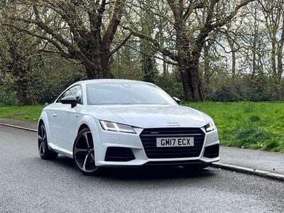 Used Audi TT Black Edition 230 HP (169 kW) 2017 White Coupe