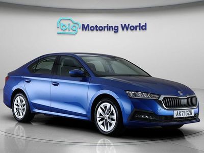 Used Skoda Octavia SE Technology 201 HP (147 kW) 2021 Blue Hatchback