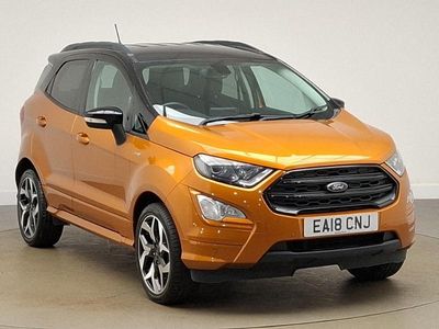 Used Ford Ecosport ST-Line 125 HP (91 kW) 2018 Orange SUV