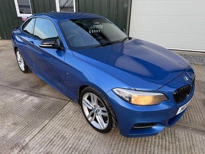 Used BMW 218 M Sport 2014 Blue Coupe