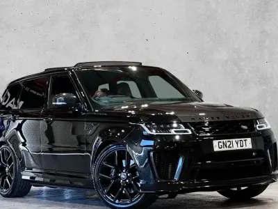 Used Land Rover Range Rover Sport SVR 575 HP (422 kW) 2021 Black SUV