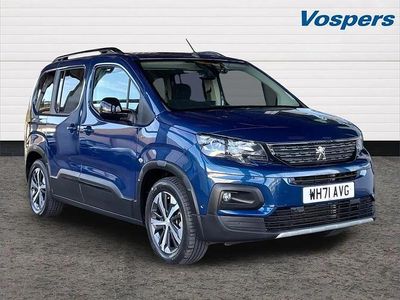Gebraucht Peugeot e-Rifter GTi 100 kW (136 PS) 2022 Blau Van / Kleinbus