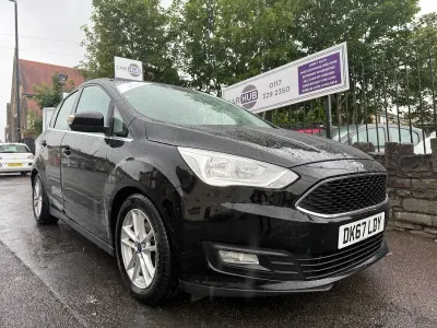 Used Ford C-MAX Zetec 120 HP (88 kW) 2017 Black MPV