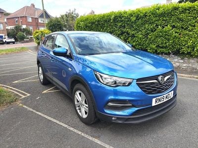 Used Vauxhall Grandland X S 130 HP (95 kW) 2019 Blue SUV