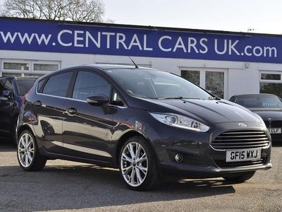 Used Ford Fiesta Titanium 2015 Grey Hatchback