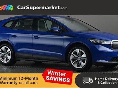 Blue Used 2022 Skoda Enyaq iV ecoSuite SUV | £14,997 (Fair price)