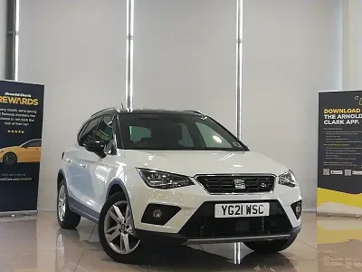 Used Seat Arona FR 110 HP (80 kW) 2021 White SUV