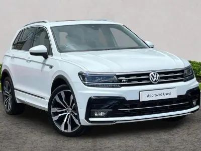 Used VW Tiguan R-line 150 HP (110 kW) 2020 White SUV