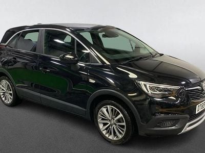 Used Vauxhall Crossland X SRi 83 HP (61 kW) 2020 Black SUV