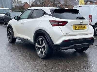 Used Nissan Juke Tekna 2020 Pure white SUV