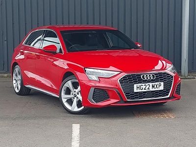 Usado Audi A3 S-Line 150 HP (110 kW) 2022 Vermelho Sedan
