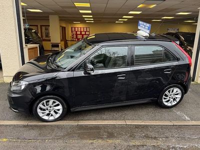 Used MG MG3 106 HP (77 kW) 2017 Black Hatchback