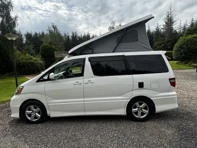 Used Toyota Alphard 2022 White MPV