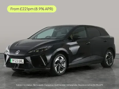 Used MG MG4 EV Trophy 2023 Black Hatchback