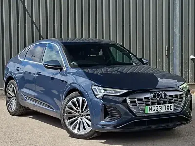 Used Audi Q8 e-tron S-Line 300 kW (408 HP) 2023 Blue SUV