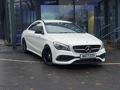 White Used 2017 Mercedes CLA180 AMG line Sedan | £12,998 (Fair price)