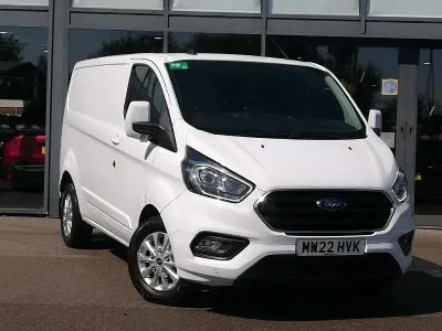 Used Ford Transit Custom Limited 130 HP (95 kW) 2022 White Van