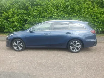 Used Kia Ceed 136 HP (100 kW) 2019 Blue Hatchback