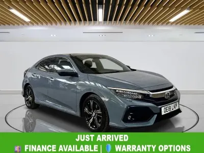 Używany Honda Civic Prestige 182 KM (133 kW) 2018 Szary Hatchback