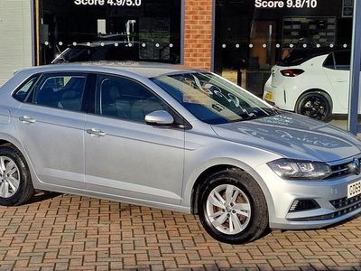 Used VW Polo SE 95 HP (69 kW) 2019 Silver Hatchback