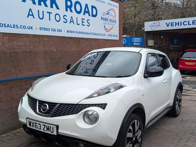 Used Nissan Juke N-TEC 110 HP (80 kW) 2013 White SUV